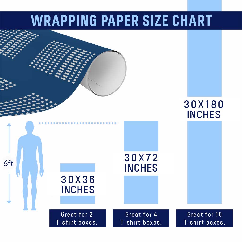 Six Seven 67 Morse Code Wrapping Paper Roll Subtle Secret Gen Alpha Meme - Wonder Print Shop