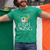 St. Patrick's Day T Shirt Irish Viking Helmet Lucky Shamrocks Ireland Flag - Wonder Print Shop