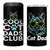 Funny Cat Dad 4 in 1 Can Cooler Tumbler Cool Cat Dads Club - Wonder Print Shop