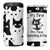 Funny Black Cat 4 in 1 Can Cooler Tumbler It's Fine I'm Fine Everything Is Fine Burnt Cat Meme - Wonder Print Shop