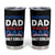 Patriots Dad Tumbler Cup Like A Regular Dad Only Cooler Patriotic Papa US Flag