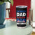 Patriots Dad Tumbler Cup Like A Regular Dad Only Cooler Patriotic Papa US Flag