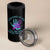 Suicide Prevention Awareness 4 in 1 Can Cooler Tumbler In September We Wear Teal Purple Ribbon Support - Wonder Print Shop