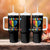 100 Days of School IEP Tumbler With Handle Embrace Differences Neurodiversity Autism Acceptance ADHD Awareness - Wonder Print Shop