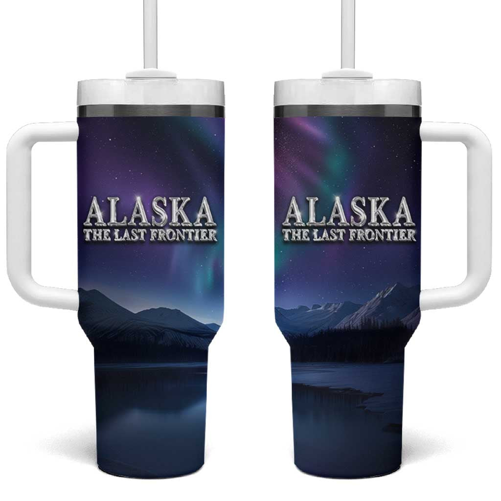 Alaska Aurora Tumbler With Handle The Last Frontier Bear Home