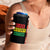 Black Pride 4 in 1 Can Cooler Tumbler Black History 24/7/365 Melanin Civil Rights Leaders