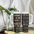 Book Lover Tumbler With Handle Reading Is My Happy Place Vintage Bookshelf