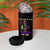 Mardi Gras 4 in 1 Can Cooler Tumbler Don't Make Me Go All Voodoo On You Skeleton Witch Doctor - Wonder Print Shop