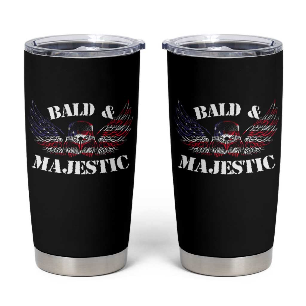 American Eagle Bald And Majestic Tumbler Cup