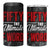 50th Birthday Gift 4 in 1 Can Cooler Tumbler Fifty The Ultimate F World - Wonder Print Shop