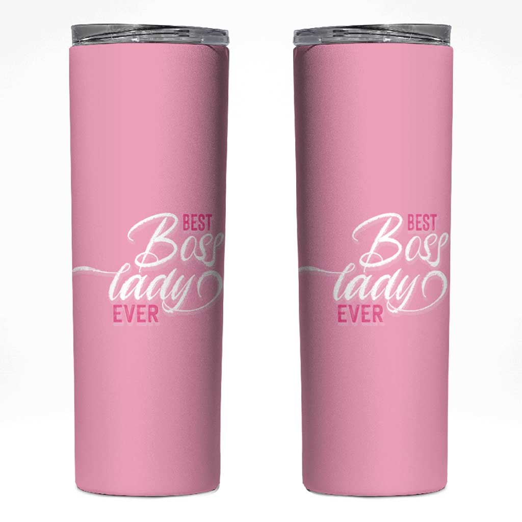 Gifts for Female Boss Skinny Tumbler Best Boss Lady Ever