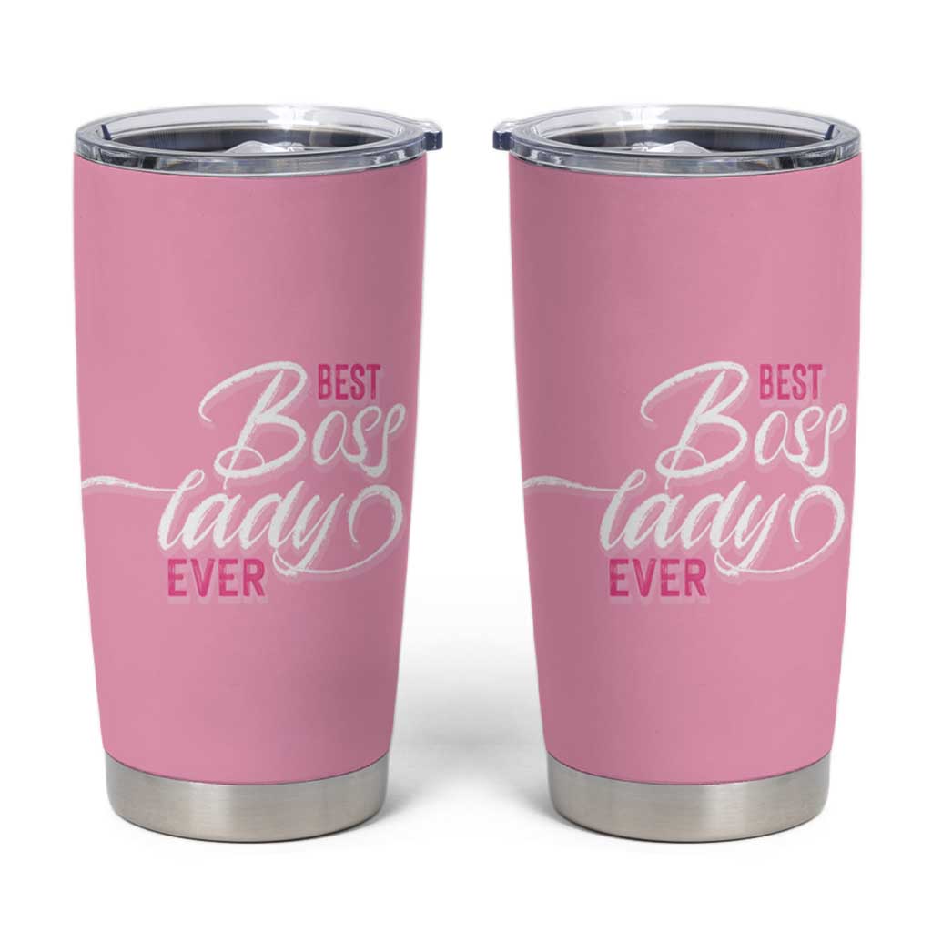 Gifts for Female Boss Tumbler Cup Best Boss Lady Ever