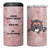 Funny Cat 4 in 1 Can Cooler Tumbler Shhh Don't Speak Hold on Ok I'm Listening Cat Lover Gifts - Wonder Print Shop