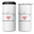 Wedding Shower 4 in 1 Can Cooler Tumbler Wedding Planning Cup Engagement Gifts for Couples - Wonder Print Shop