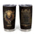 Leo Birthday Tumbler Cup Born in July August Lion Zodiac Symbol Horoscope Astrology