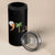 Harris 2024 Funny Coconut Tree 4 in 1 Can Cooler Tumbler Comma La Presidential Election - Wonder Print Shop