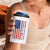 Harris Walz Waltz 2024 4 in 1 Can Cooler Tumbler USA Flag American Election - Wonder Print Shop