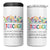 Teacher Appreciation 4 in 1 Can Cooler Tumbler Back To School Wildflower Inspirational Teaching - Wonder Print Shop