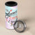 Teacher Appreciation Gifts 4 in 1 Can Cooler Tumbler The InfluenceOf A Good Teacher Can Never Be Erased - Wonder Print Shop