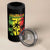 Jamaican Pride 4 in 1 Can Cooler Tumbler One Love Jamaica Peace Sunset Travel Vacation Souvenir - Wonder Print Shop