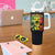 Jamaican Pride Tumbler With Handle One Love Jamaica Peace Sunset Travel Vacation Souvenir