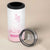 Personalized Breast Cancer Survivor 4 in 1 Can Cooler Tumbler Custom Name Pink Ribbon Chemo Care - Wonder Print Shop