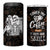 Skeleton Drinking Coffee 4 in 1 Can Cooler Tumbler Touch My Coffee And I Will Drink It From Your Skull - Wonder Print Shop