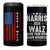 Harris Walz 2024 Election 4 in 1 Can Cooler Tumbler Mind Your Own Damn Business American Flag - Wonder Print Shop