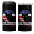 Harris Walz 2024 Election 4 in 1 Can Cooler Tumbler Tim Walzt Mind Your Own Damn Business Cat Ladies Vote for Blue American Flag - Wonder Print Shop