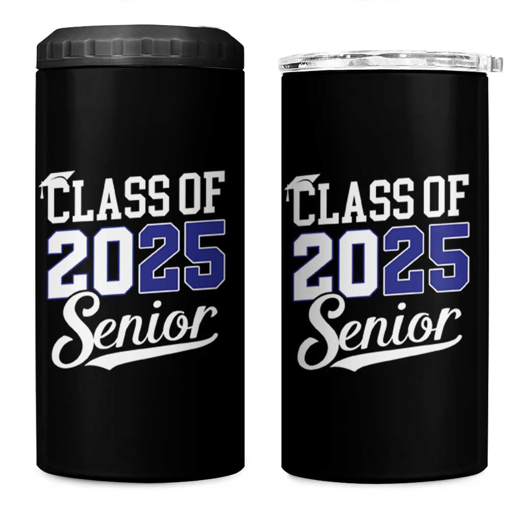 Senior 2025 4 in 1 Can Cooler Tumbler Class of 2025 Graduation Back To School Graduate Graduation - Wonder Print Shop