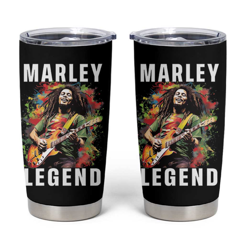 Legend Bob Tumbler Cup Reggae Music Rastafari Rasta Gift