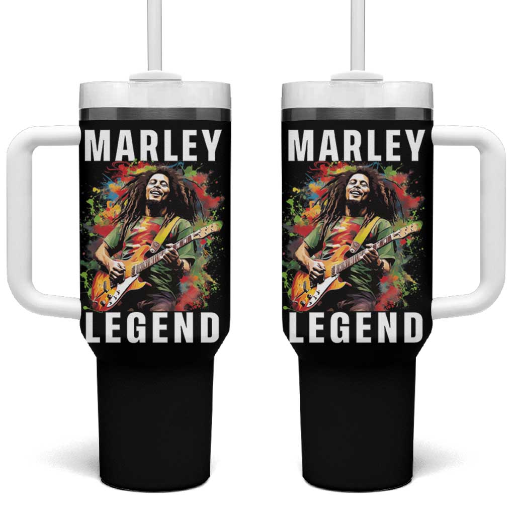 Legend Bob Tumbler With Handle Reggae Music Rastafari Rasta Gift