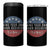 Harris Walz 2024 Election 4 in 1 Can Cooler Tumbler Mind Your Own Damn Business - Wonder Print Shop