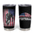 Football Players Tumbler Cup US American Flag Game Day Sport Team Vintage Patriotic - Wonder Print Shop