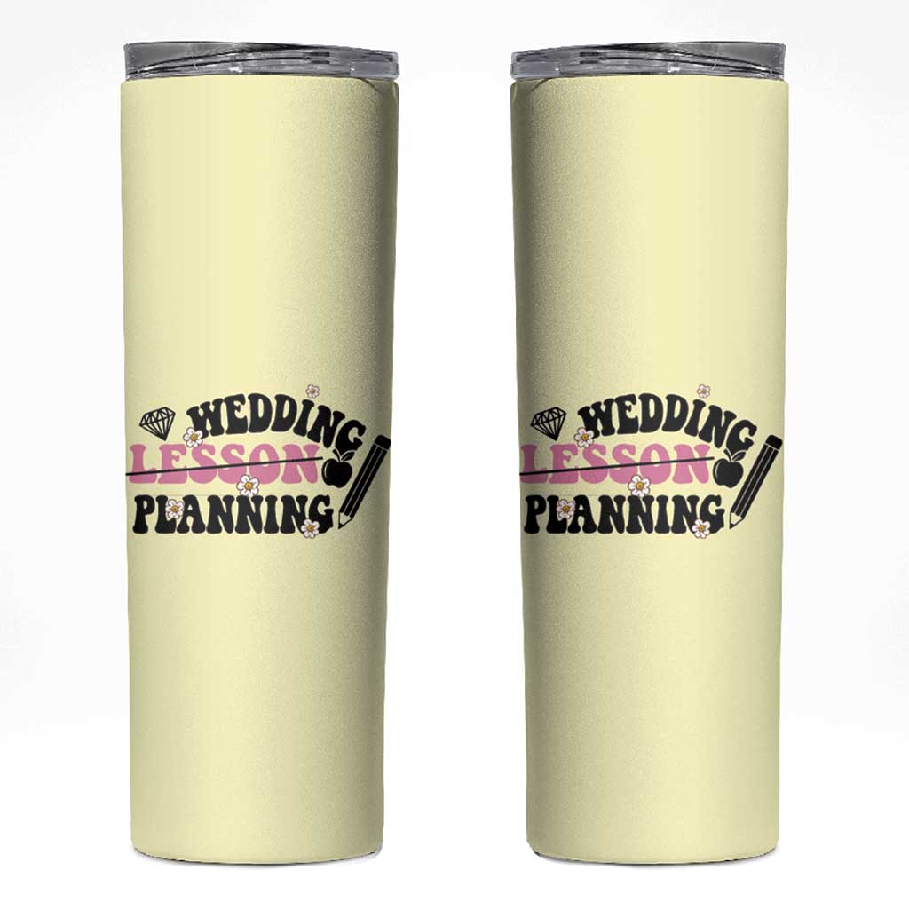 Teacher Wedding Gift Skinny Tumbler Lesson Planning Engaged Gifts for Her