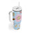 Cafecito & Chisme Tumbler With Handle Concha Pun Gift Mexican Themed Gifts in Spanish