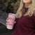 Breast Cancer Awareness Tumbler Cup In October We Wear Pink Cute Gnome