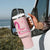 Breast Cancer Awareness Tumbler With Handle In October We Wear Pink Cute Gnome