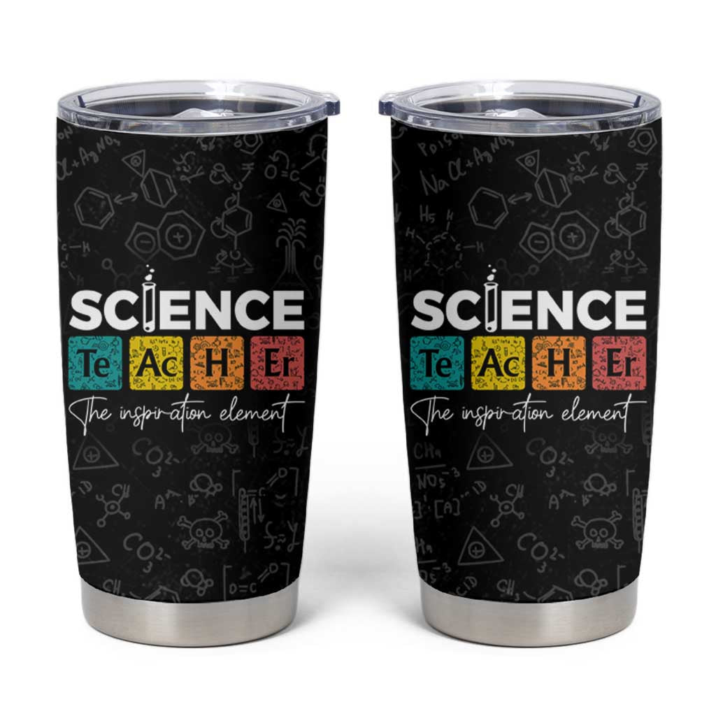 Science Teacher Tumbler Cup The Inspiration Element Periodic Table