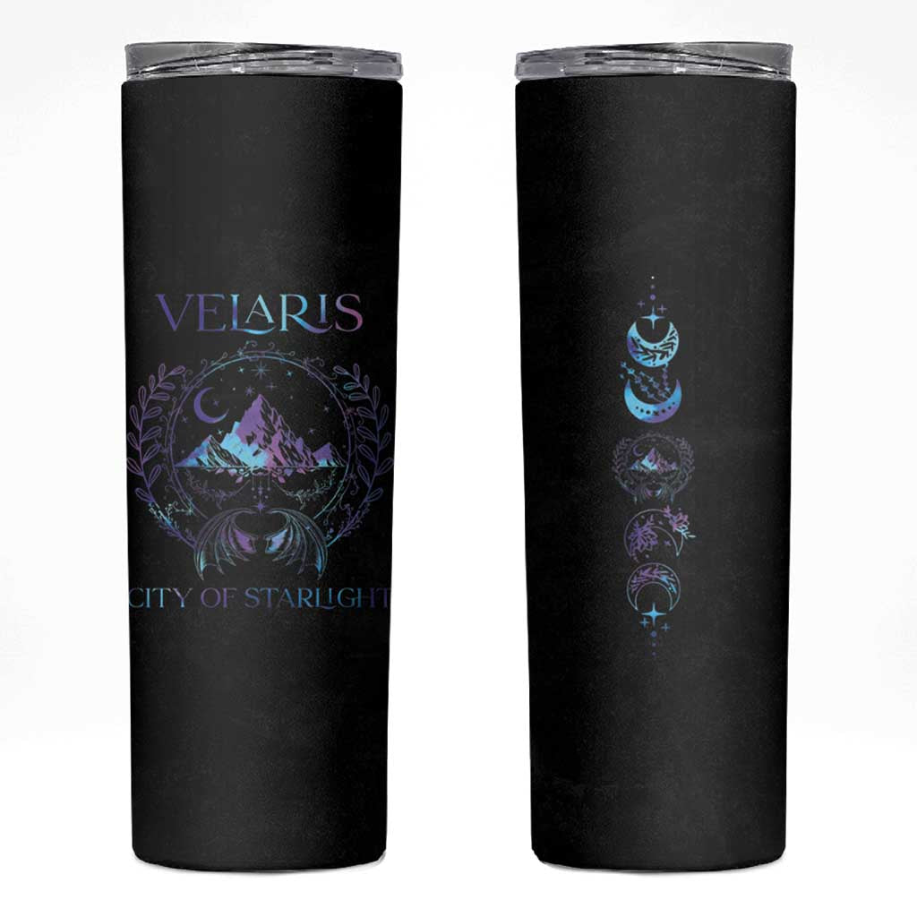 Acotar Night Court Skinny Tumbler Velaris City Of Starlight Tumbler Book Lover Gift