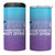 Suicide Prevention Awareness 4 in 1 Can Cooler Tumbler Teal Purple Ribbon Semicolon Stay Your Story Is Not Over - Wonder Print Shop