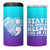 Suicide Prevention Awareness 4 in 1 Can Cooler Tumbler Teal Purple Ribbon Stay World Needs You Call 988 Mental Health Groovy - Wonder Print Shop