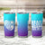 Suicide Prevention Awareness Tumbler Cup Teal Purple Ribbon Stay World Needs You Call 988 Mental Health Groovy