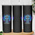 Suicide Prevention Awareness Skinny Tumbler Let Your Faith Be Bigger Than Your Fear Teal Purple Christian American Flag