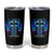 Suicide Prevention Awareness Tumbler Cup Let Your Faith Be Bigger Than Your Fear Teal Purple Christian American Flag