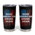 Funny Beer Alcohol Drunk Tumbler Cup Make America Drunk Again American Flag USA 4th July