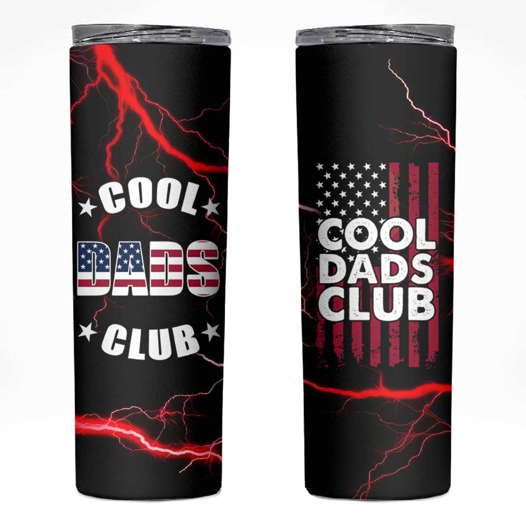 Christmas Gifts for Dad Skinny Tumbler Cool Dads Club Father's Day American Flag