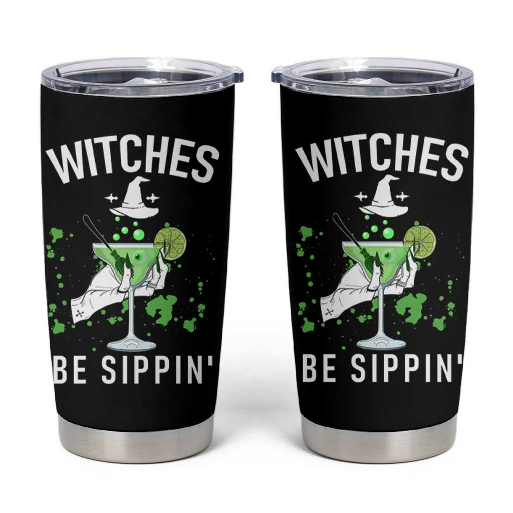 Funny Halloween Party Tumbler Cup Witch Witches Be Sippin, for Ladies