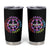 Harris 2024 Election Tumbler Cup Feminist Flower Peace Love Equality Hope Diversity American Flag