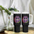 Harris 2024 Election Tumbler With Handle Feminist Flower Peace Love Equality Hope Diversity American Flag